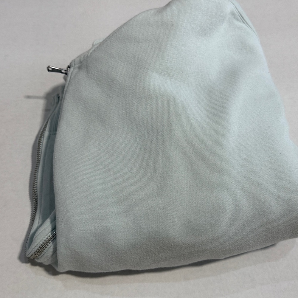 Calia Light Blue Green Zip-Up Hoodie - Picture 6 of 7